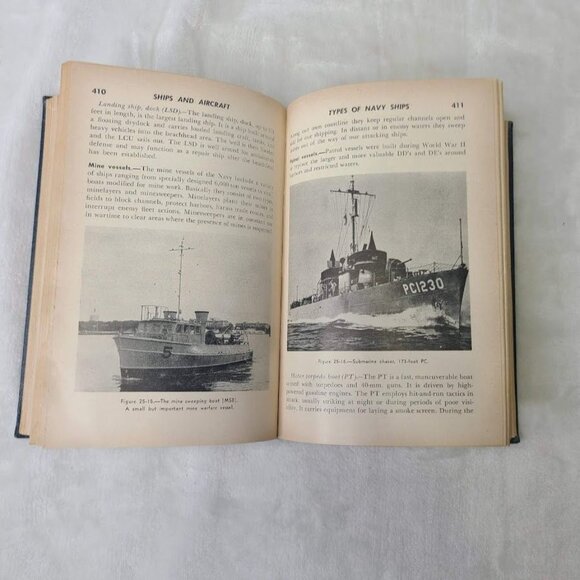 Bluejackets Manual US Naval Institute 14th Ed 1950 Illustrated HC Navy Clemens - Picture 15 of 16